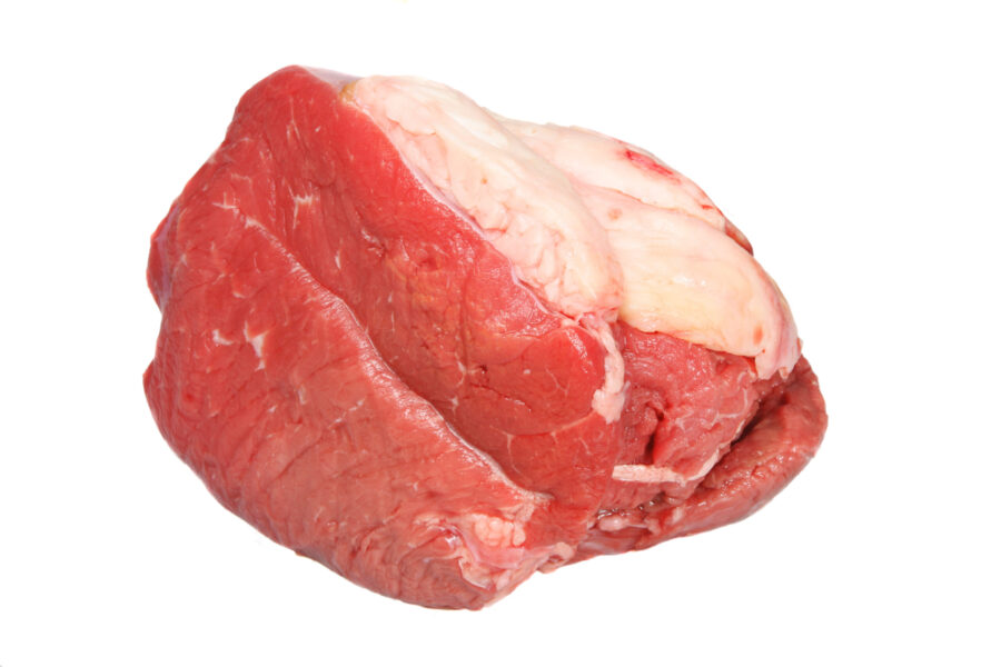 Raw topside of beef Meat